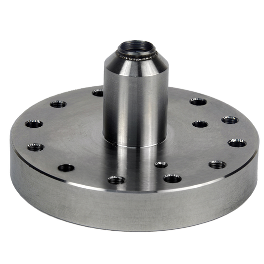 Base made of AISI 316 stainless steel- internal